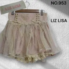 LIZ LISA スカパン ギンガムチェック キュロット Y2K 姫系