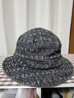 Supreme Jacquard Logos Denim Crusher