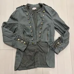 ミリタリージャケット オリーブグリーン M