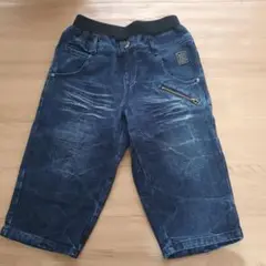 【EARTH DIVER】アースダイバー☆デニム ハーフ パンツ☆150