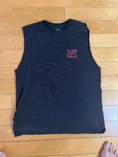 RVCA ブラック　ノースリーブタンクトップのサムネイル