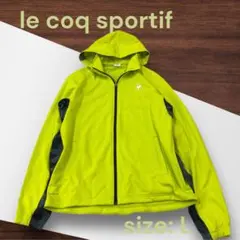 e779☆le coq sportif フード付きジャケット Lサイズ