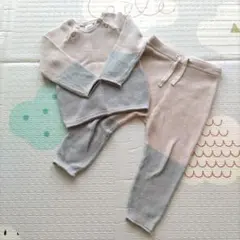 H&M ベビー 　ニットセットアップ　80