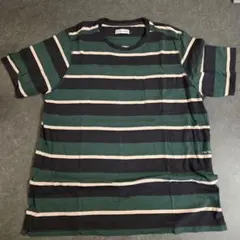 POP TRADING COMPANY ストライプ Tシャツ