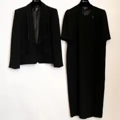 【東京ソワール/LUNESOIR/ルネソワール】ワンピーススーツセット/冠婚葬祭