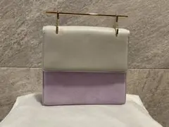 90％OFFセール】M2MALLETIER バイカラー2wayショルダーバッグ - メルカリ