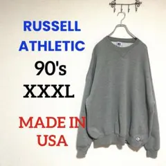 RUSSELL ラッセル　90'sスウェットシャツ　グレー　XXXL USA製