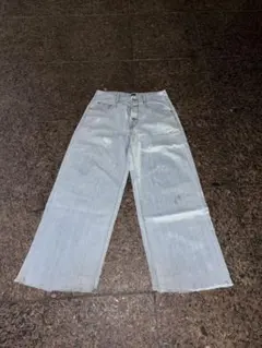 GAP ワイドレッグデニム ライトブルー