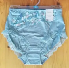 Wing Lesiage 花柄 綿混 深ばき ショーツ TU Lサイズ