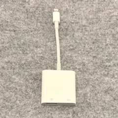 Apple 純正 Lightning - USB 3カメラアダプタ