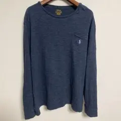 Polo Ralph Lauren ネイビー 長袖カットソー XL