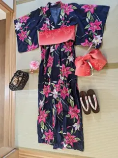 松田聖子 SEIKO MATSUDA 花柄浴衣・帯・下駄他セット 165cm - メルカリ