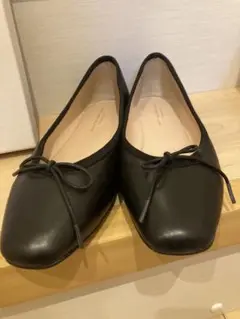GREEN LABEL RELAXING バレエシューズ 黒