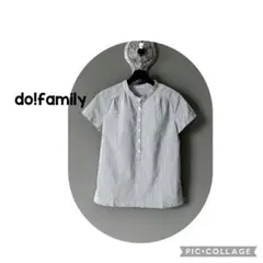 do!family ストライプ バンドカラー 半袖シャツのサムネイル