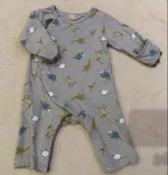 petit main プティマイン ロンパース 恐竜