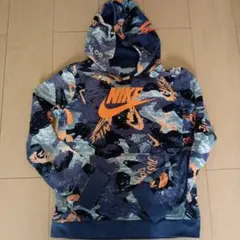 NIKE カモフラージュ柄 フード付きパーカー