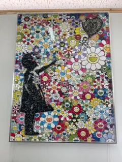 原画/抽象画/ポップアート/ストリートアート Positve Words 花 原画/抽象画/ポップアート/ストリートアート Positve Words 花 【公式