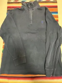 Ralph Lauren ダークグレー ハーフジップ トレーナー