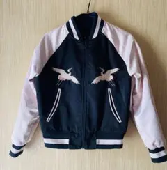 アディダス オリジナルス リタオラ 幻のスカジャン M ピンク リバーシブル