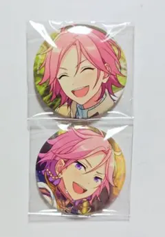 ル*ー様 桜河こはく ポートレート缶バッジ Crazy:B あんスタ - メルカリ