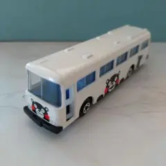 ニシキ ダイカスケール くまモン バス ミニカー ホワイト