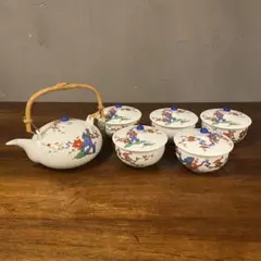 稀少 有田焼 香蘭社 茶器揃 急須 湯呑み×5 美品 テーブルウェア