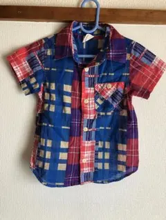 12/15まで限定価格 【JUNK STORE】チェックシャツ　100