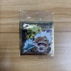 ワンピースウエハース　ONE PIECE ルフィ ステッカー ゴールド装飾