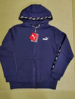 新品　PUMA　ジップアップパーカー　160cm　裏起毛