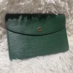 美品】ルイヴィトン ポルトフォイユサラ 長財布 エピ 緑 CA1926 - メルカリ