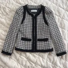 31 Sons de mode ♡ ノーカラー ツイードジャケットのサムネイル