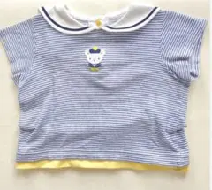 familiar ファミリア　半袖　セーラー　80