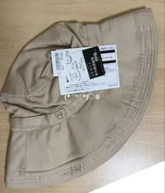 ディズニー　UVカット ベージュ　ハット　帽子