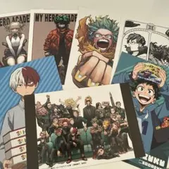 僕のヒーローアカデミア 漫画特典　７枚セット　ヒロアカ