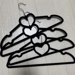 ハンガーセット（黒・茶・赤） ベロア素材 まとめ売り