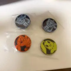 ポケモン バッジ 4個セット　ポケモンコインコレクション 6弾　5弾