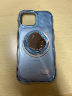 iFace bebling2 iPhone13.14.15 スマホケース　水色