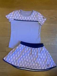 【中古】FILA テニスウエア上下セット