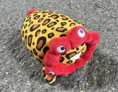 ミャクミャク ヒョウ柄 もっちり 横 ぬいぐるみ ヒョウ柄 レオパードのサムネイル