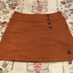 ルコック ボタン付きゴルフスカート タグなし新品