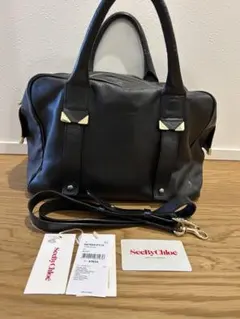 SEE BY CHLOE ハンドバッグ　ショルダーバッグ 2WAY ブラック
