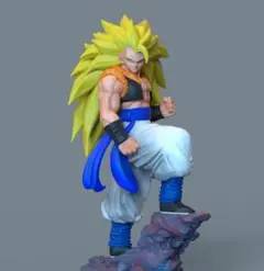 ドラゴンボール ゴジータブルー ガレージキット フィギュア 塗装済み
