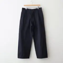 YAECA Chino Cloth Trousers Wide Straight