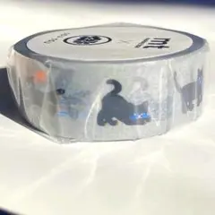 mt × ソウソウ マスキングテープ 「 ねこ 」＊ クロネコ　黒猫　猫　マステ