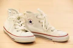 【人気】CONVERSE キッズ ハイカットスニーカー オプティカルホワイト