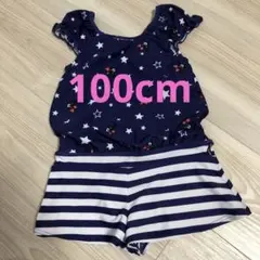 ミキハウス 水着 100cm DOUBLE.B 女児