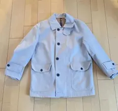 【美品】UNIQLO U ユニクロユー ハーフコート ベージュ Lサイズ