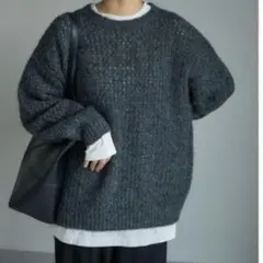 mysacloset ニット 濃灰