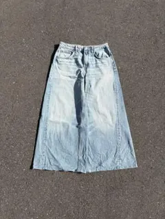 ZARA スーパーバギーデニム