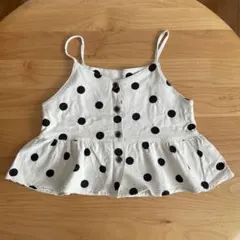 【美品】GREEN LABEL RELAXING 水玉キャミソールSサイズ